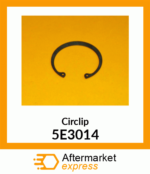 Ring, Retainer 5E3014