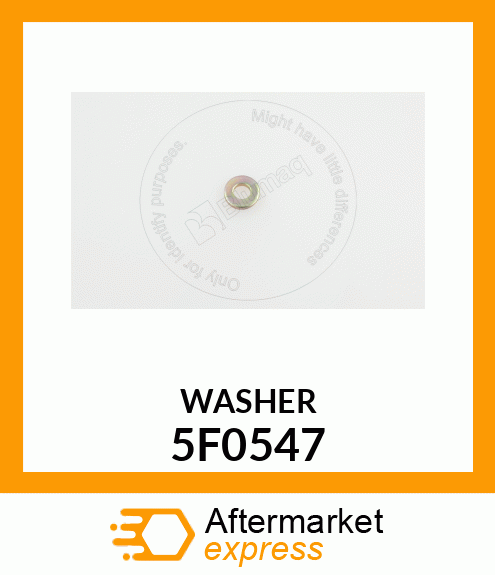 WASHER 5F0547