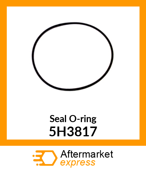 Seal O-ring 5H3817