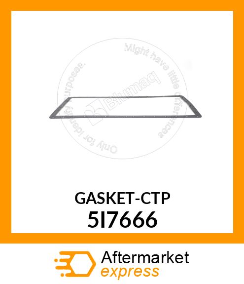 GASKET, OIL PAN 5I7666