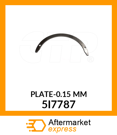 PLATE-THRUST .15MM 5I7787