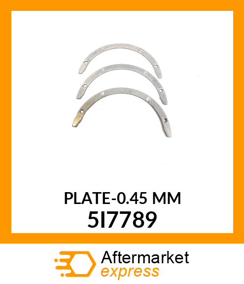 PLATE-THRUST .45MM 5I7789