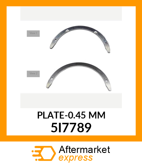 PLATE-THRUST .45MM 5I7789