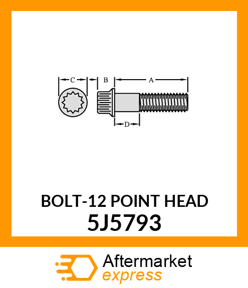 BOLT 5J5793