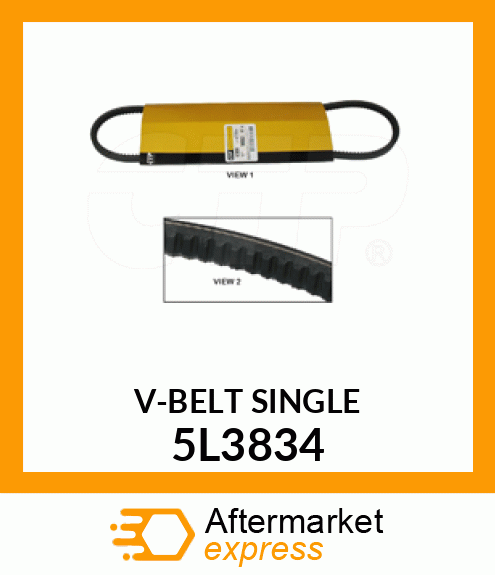 VEE BELT 5L3834