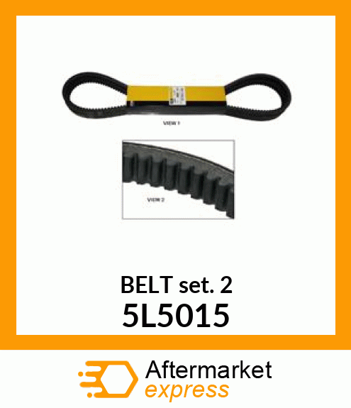 V-BELT SET 5L5015