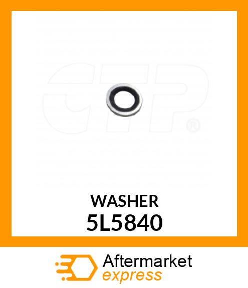 WASHER 5L5840