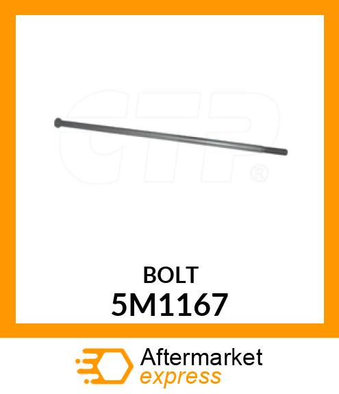 BOLT 5M1167