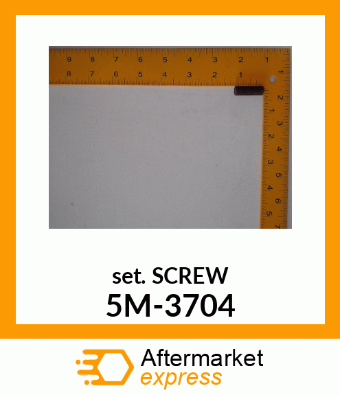 SCREW 5M-3704