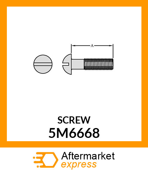 SCREW 5M6668
