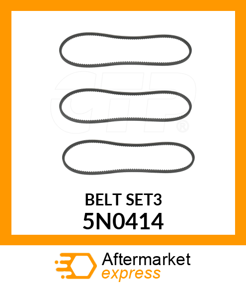 V BELT SET 5N0414