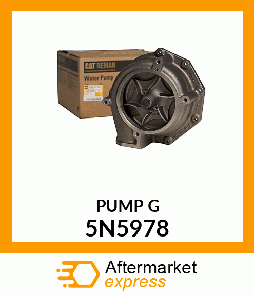 PUMP G-BASIC AUX FRESH WAT 5N5978