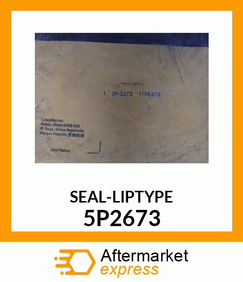 SEAL-LIPTYPE 5P2673