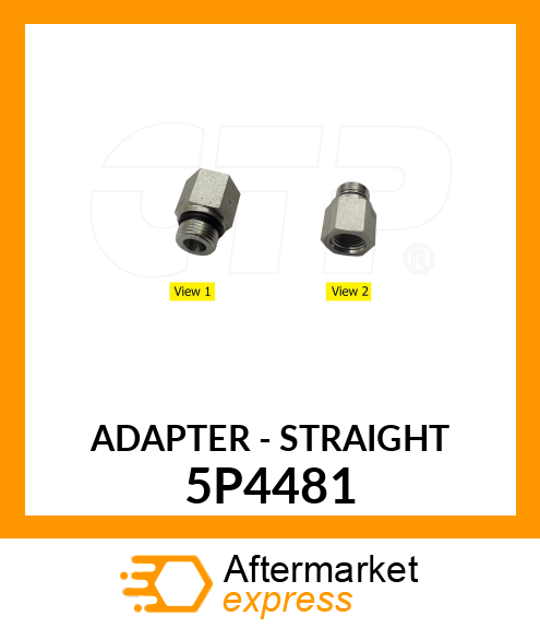 ADAPTER - STRAIGHT 5P4481