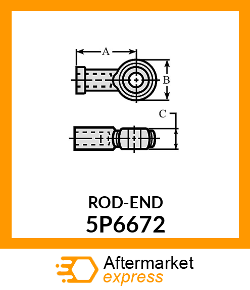 ROD END 5P6672