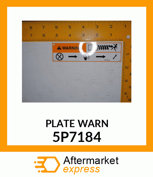 PLATE_WARNING 5P7184