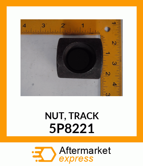 NUT - TRACK 1-1/8" D10N 5P8221