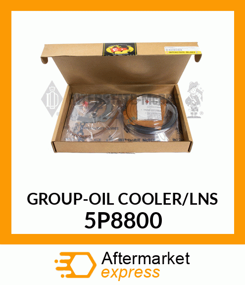 GROUP-OIL COOLER/LNS 5P8800