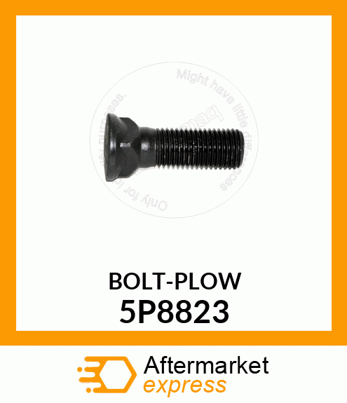BOLT - PLOW 1-1/4 X 4-1/8" 5P8823