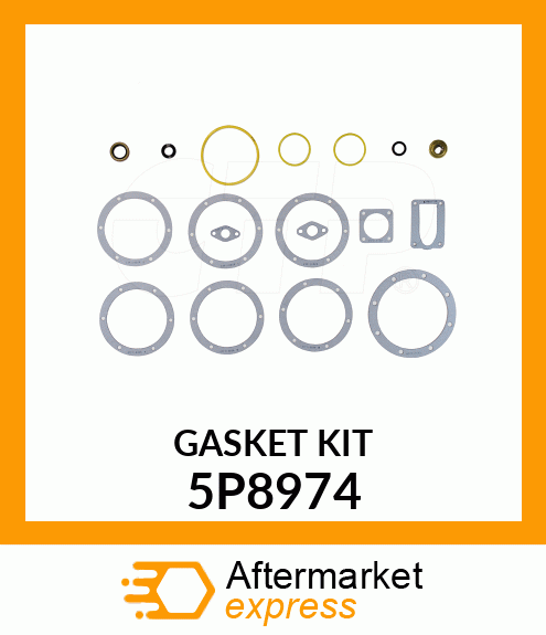 GASKET KIT 5P8974