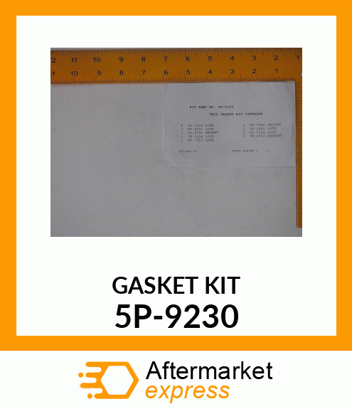 GASKET KIT 5P-9230