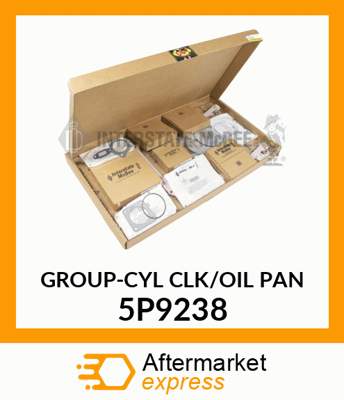GROUP-CYL CLK/OIL PAN 5P9238