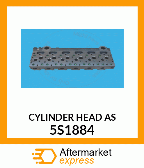 CYLINDER HEAD (LOADED) D333 5S1884