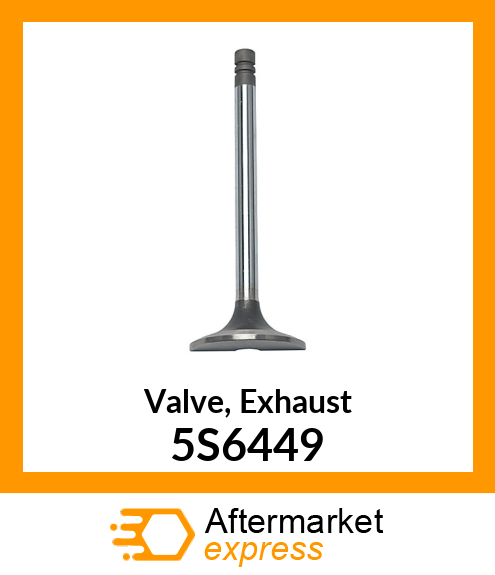 VALVE- EXHAUST 5S6449