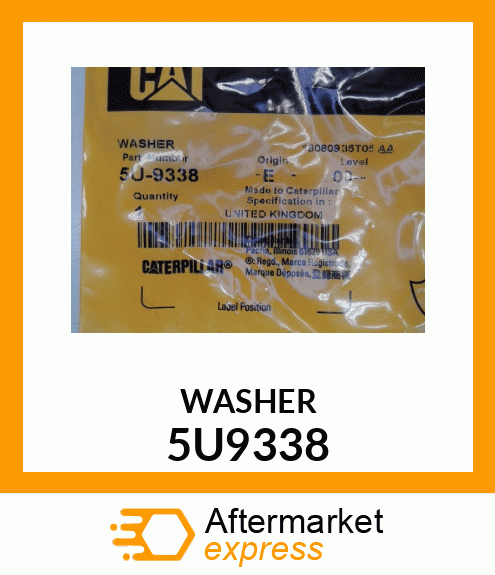 WASHER 5U9338