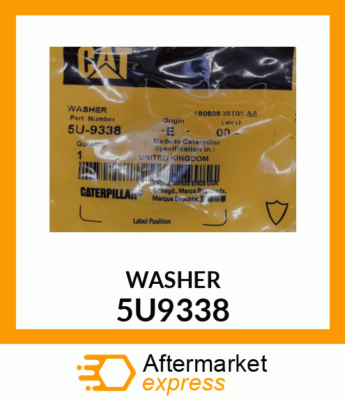 WASHER 5U9338