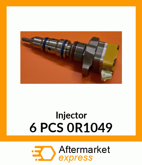 Injector 6 PCS 0R1049