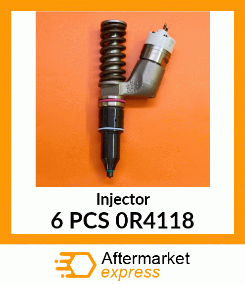 Injector 6 PCS 0R4118