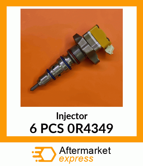 Injector 6 PCS 0R4349