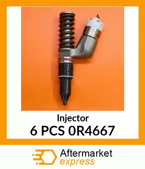 Injector 6 PCS 0R4667