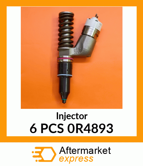 Injector 6 PCS 0R4893