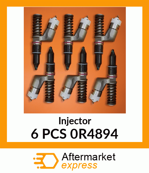 Injector 6 PCS 0R4894