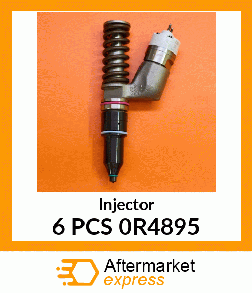 Injector 6 PCS 0R4895