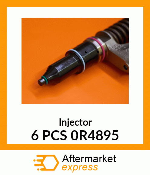 Injector 6 PCS 0R4895