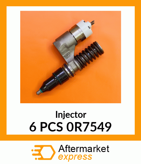 Injector 6 PCS 0R7549