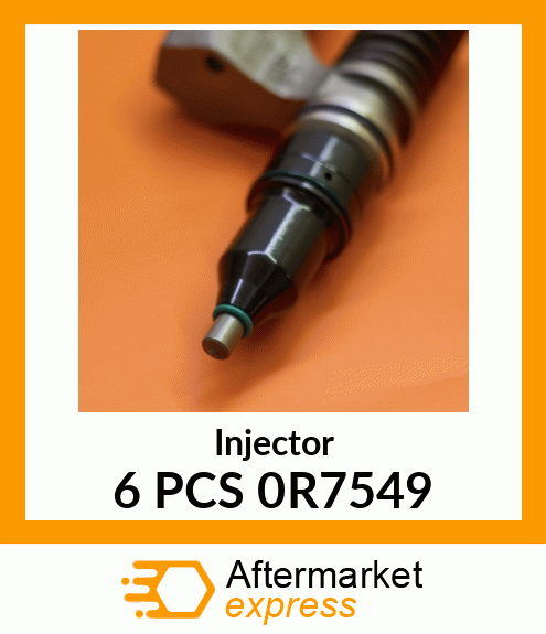 Injector 6 PCS 0R7549