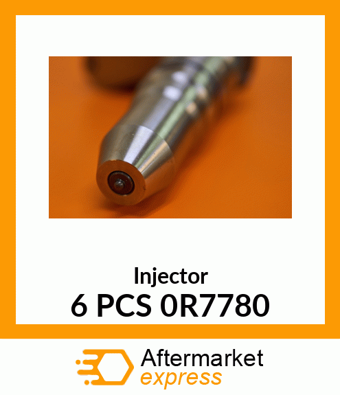 Injector 6 PCS 0R7780