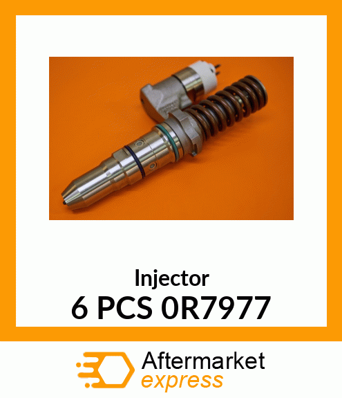 Injector 6 PCS 0R7977