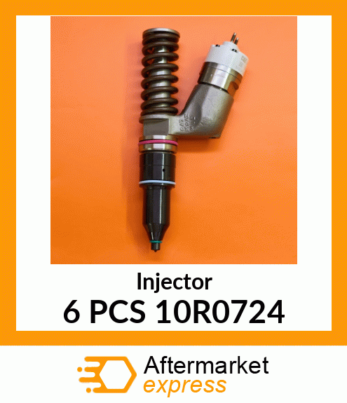 Injector 6 PCS 10R0724