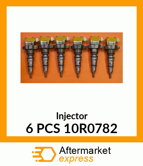 Injector 6 PCS 10R0782