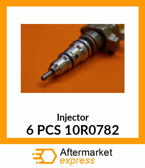 Injector 6 PCS 10R0782