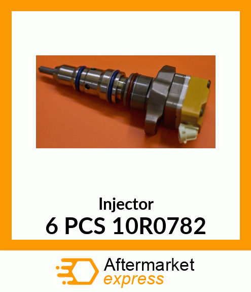 Injector 6 PCS 10R0782