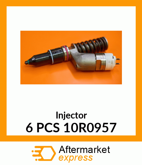 Injector 6 PCS 10R0957