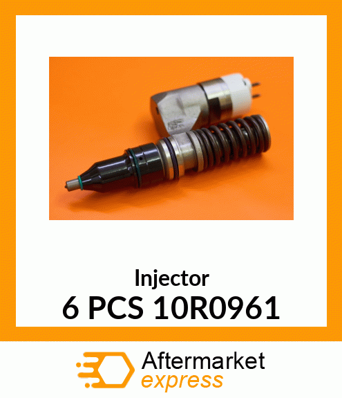 Injector 6 PCS 10R0961