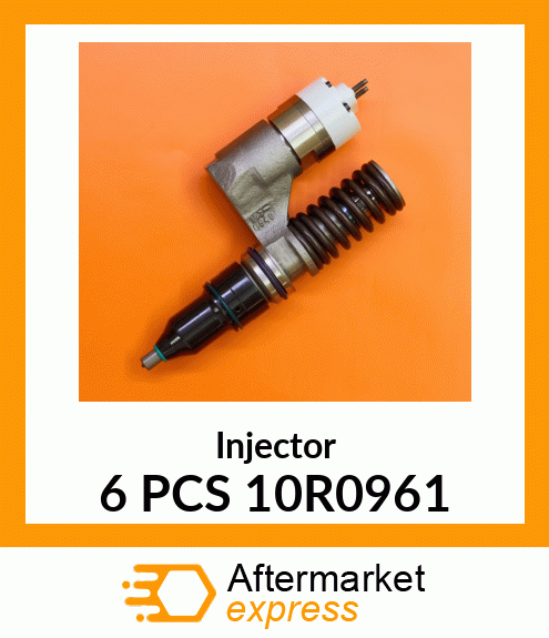 Injector 6 PCS 10R0961