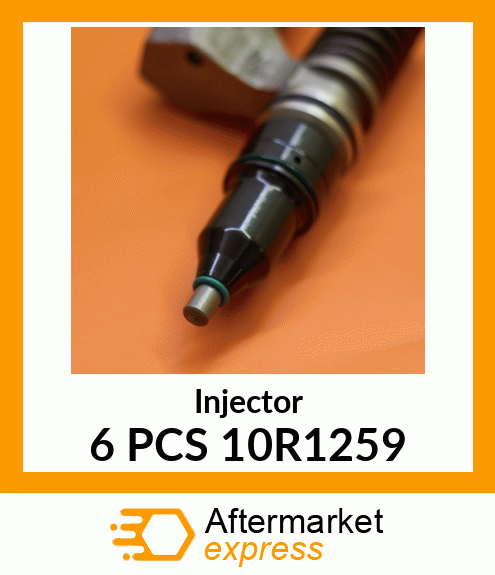 Injector 6 PCS 10R1259